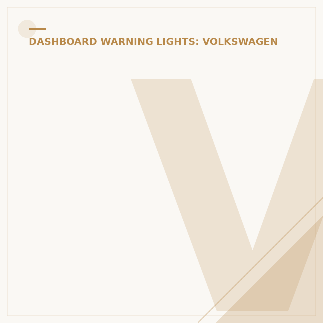 Volkswagen EPC Warning Light Explained