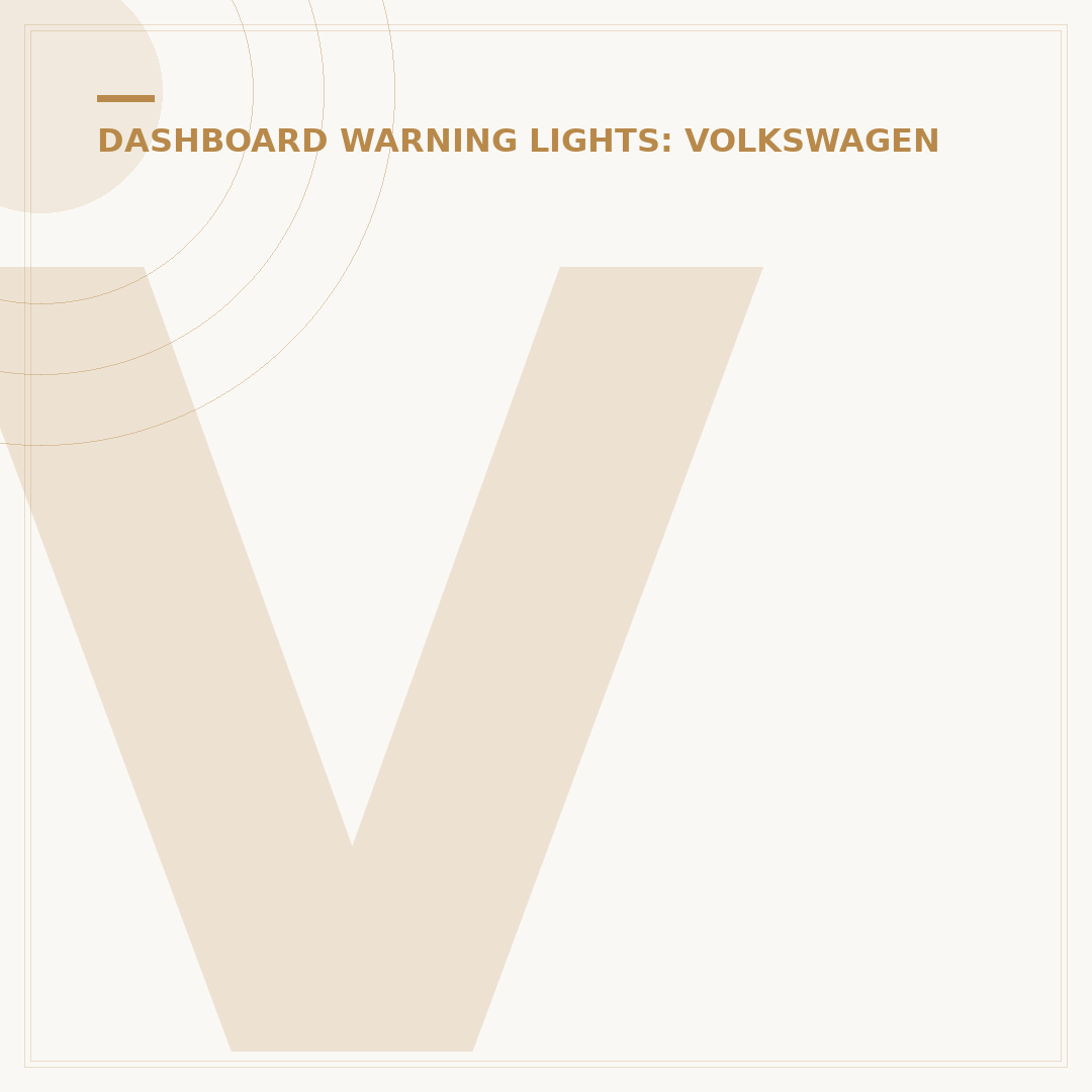 Volkswagen Polo Warning Signals Explained