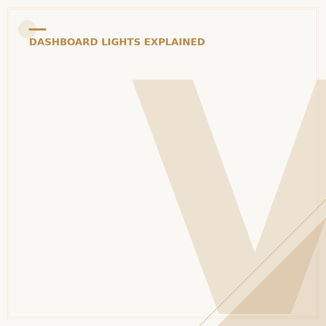 VW Dashboard Lights Meaning: What They Tell You