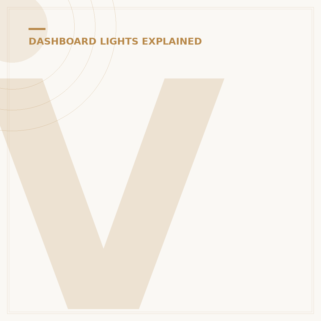 VW Dashboard Lights Explained: What They Mean
