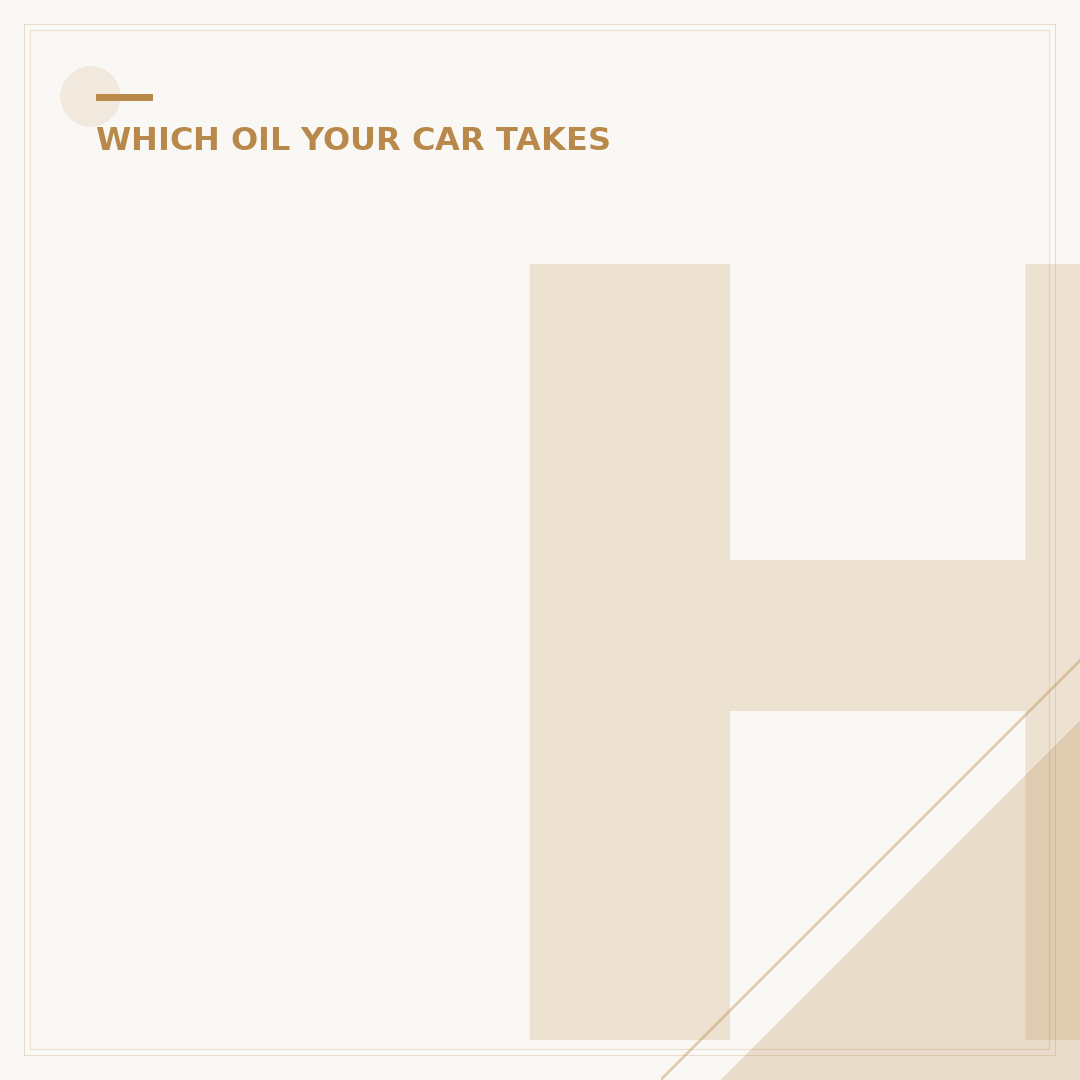 How to Find Out What Oil Your Car Needs