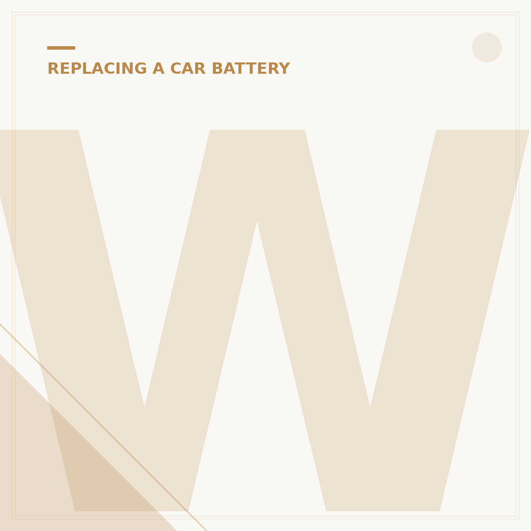 Which Car Battery Terminal Connect First?