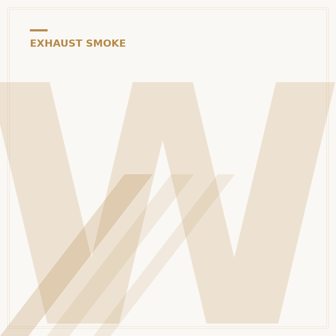 White Smoke from Diesel Exhaust: Causes and Solutions