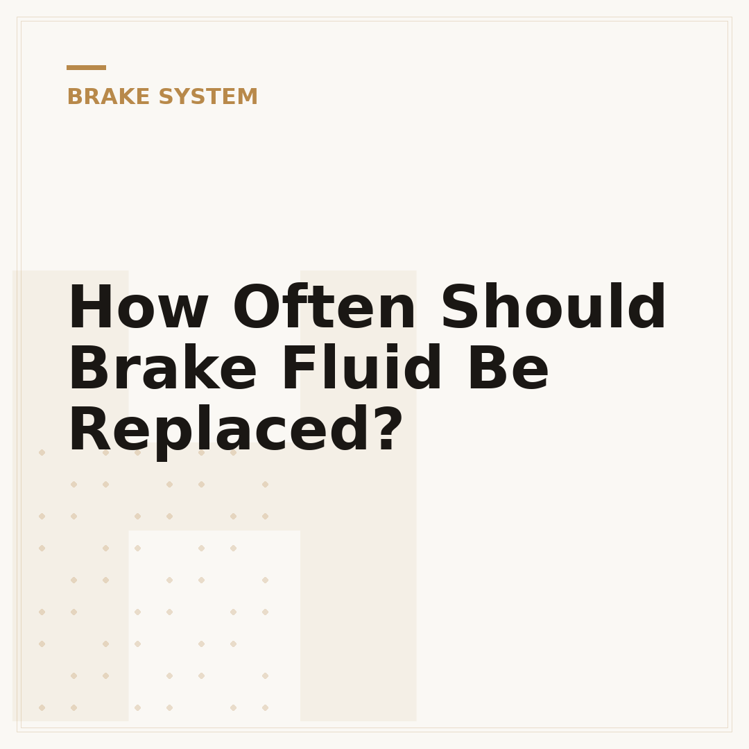 How Often Should Brake Fluid Be Replaced?
