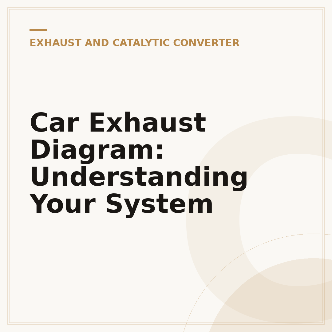 Car Exhaust Diagram: Understanding Your System