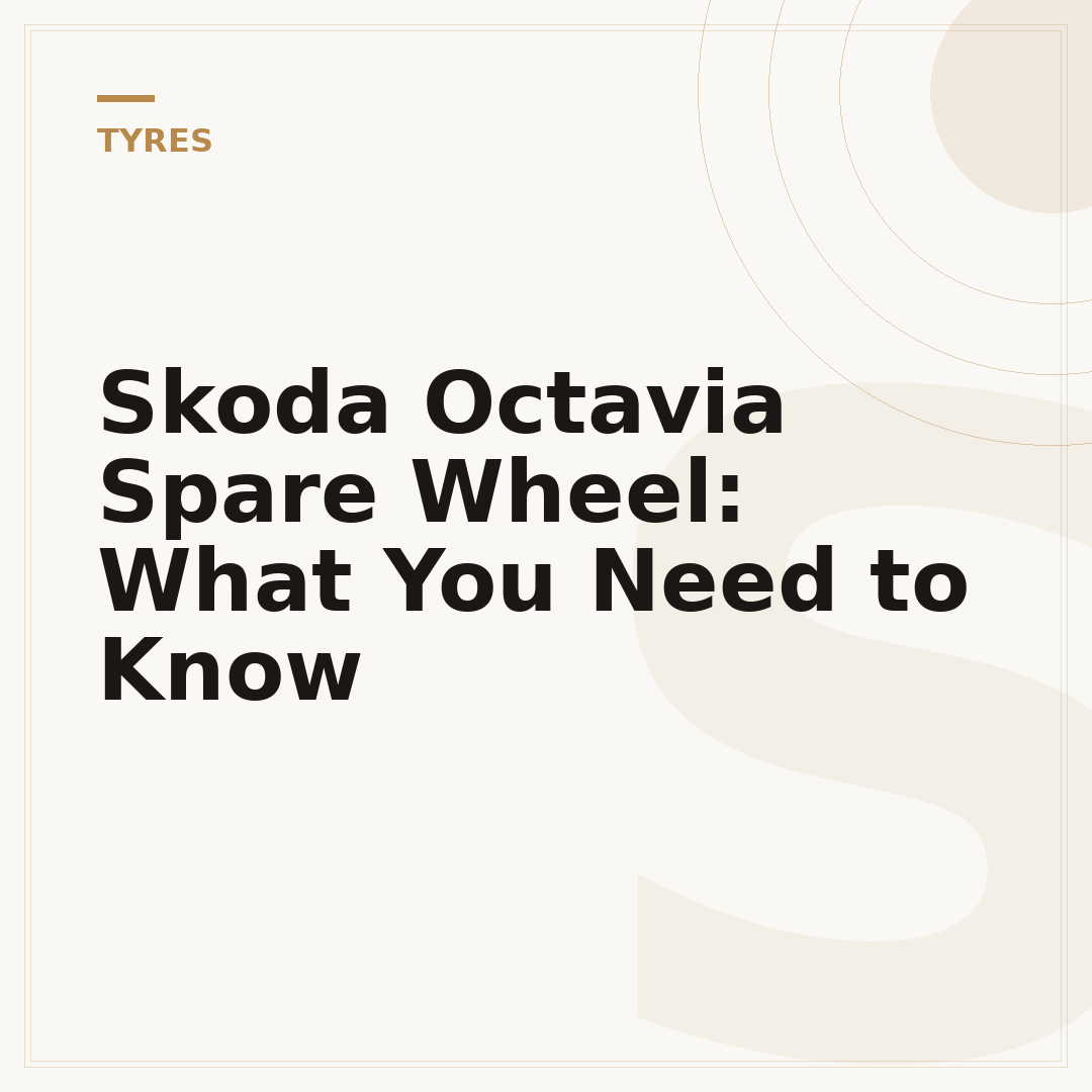 Skoda Octavia Spare Wheel: What You Need to Know